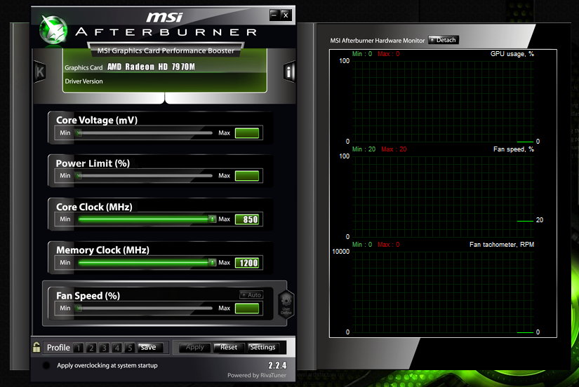 CPU/GPU temp monitor | By: Cash - Digital Storm Forums