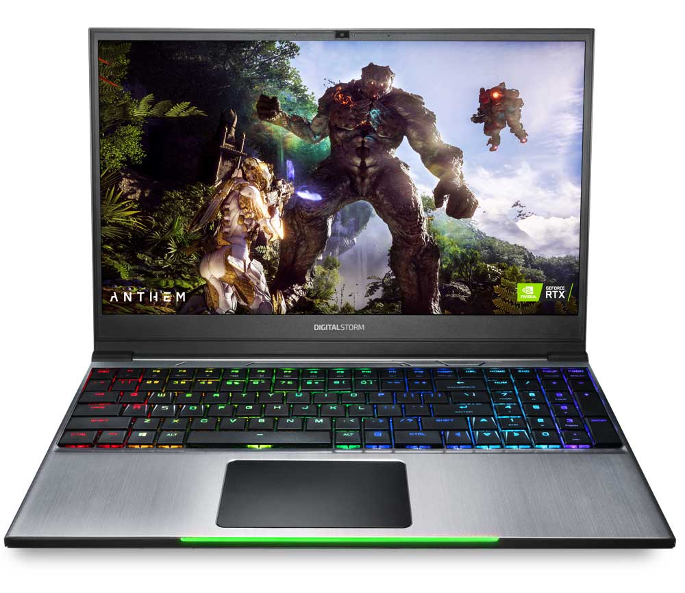 Custom Gaming Laptops by Digital Storm