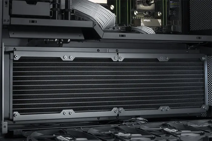 Aventum-X Gaming PC heat exchangers