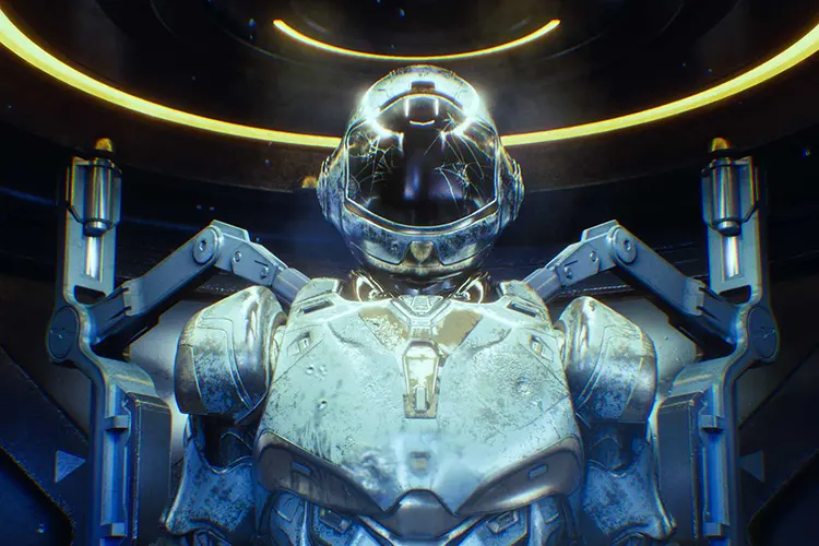 Halo game at gaming laptop screenshot