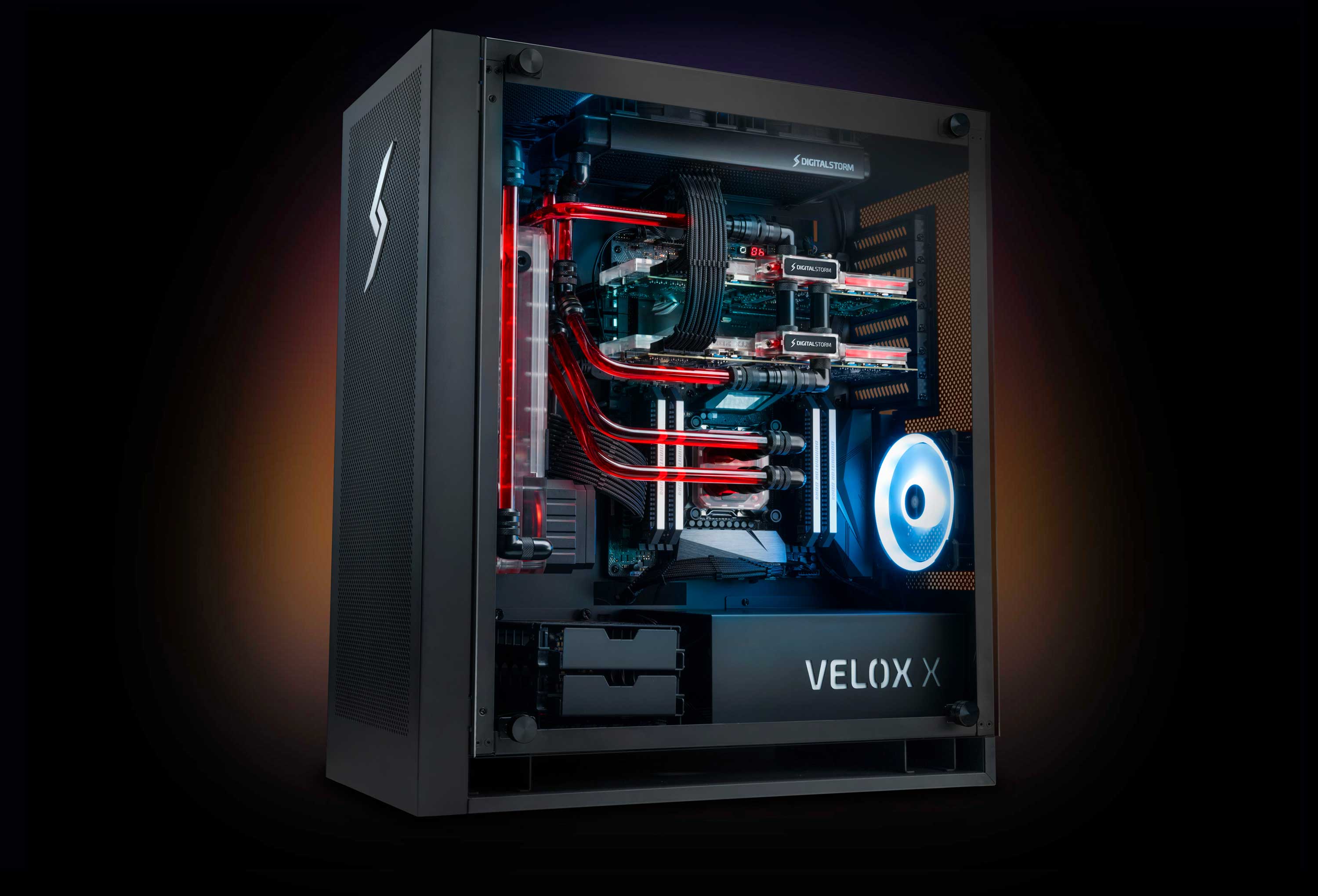Velox desktop picture highlighting its interior