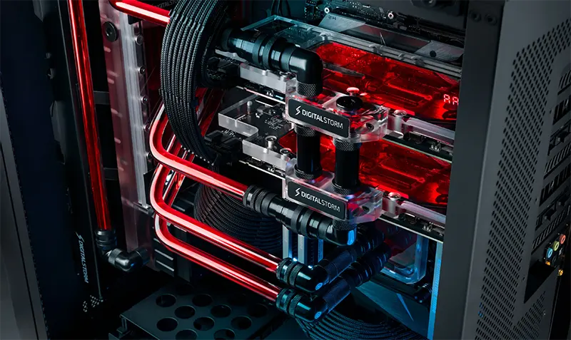 Very well organized Velox tube cooling system
