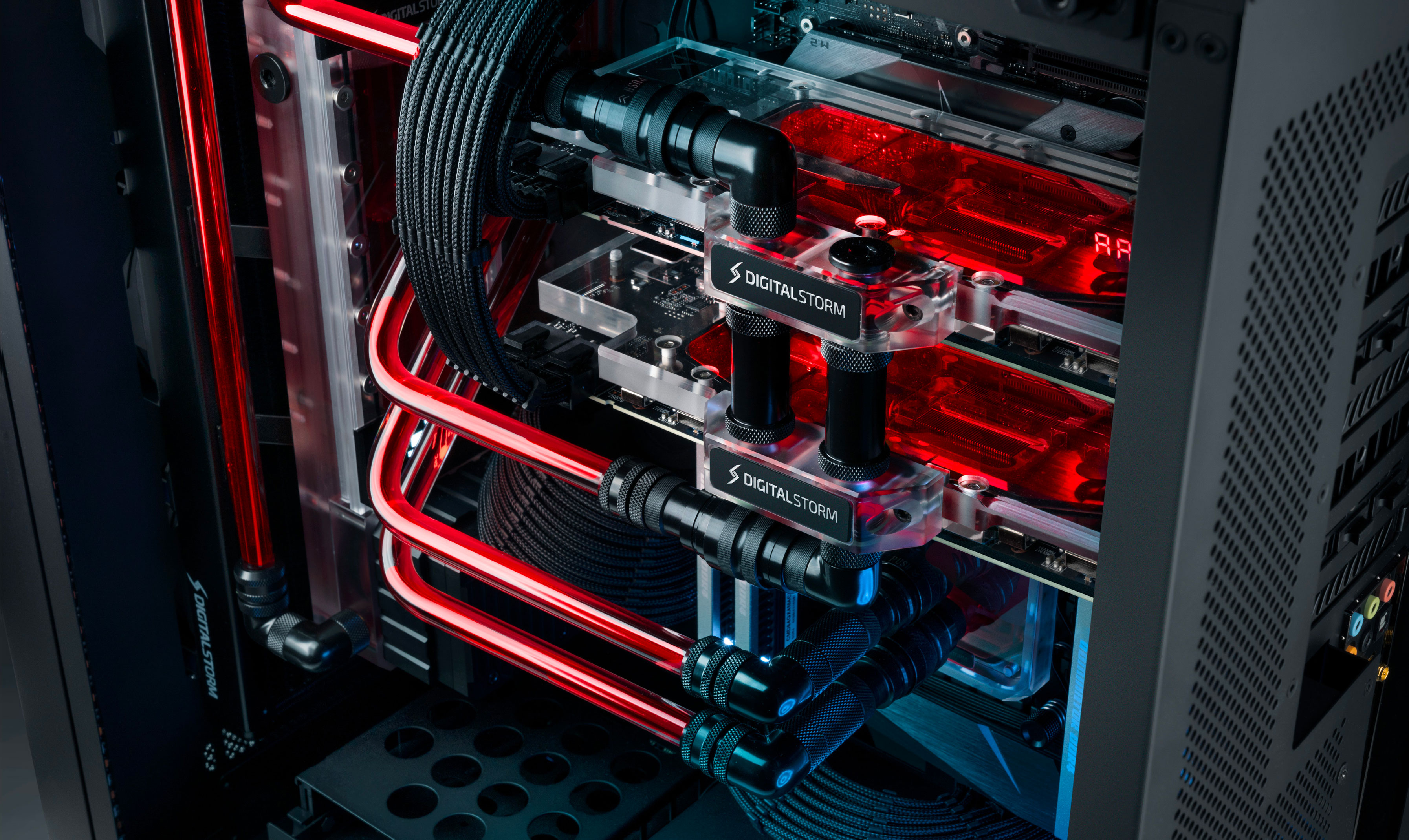 Very well organized Velox tube cooling system